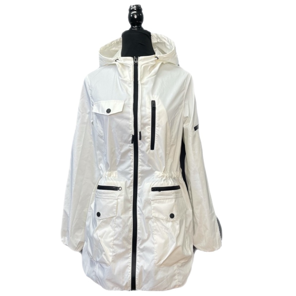 Point Zero- White rain coat